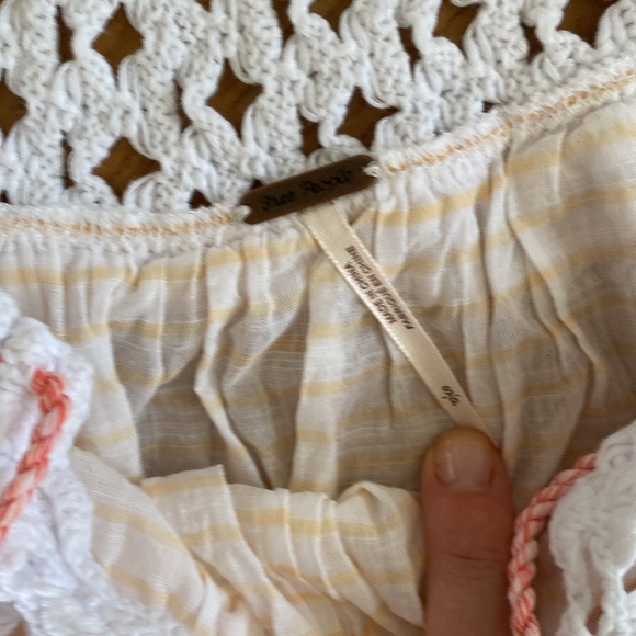 Free people boho top. Size small. Never worn - Picture 2 of 3
